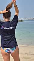 Chloe Blue Branded Tshirt Chloe Blue Branded Tshirt